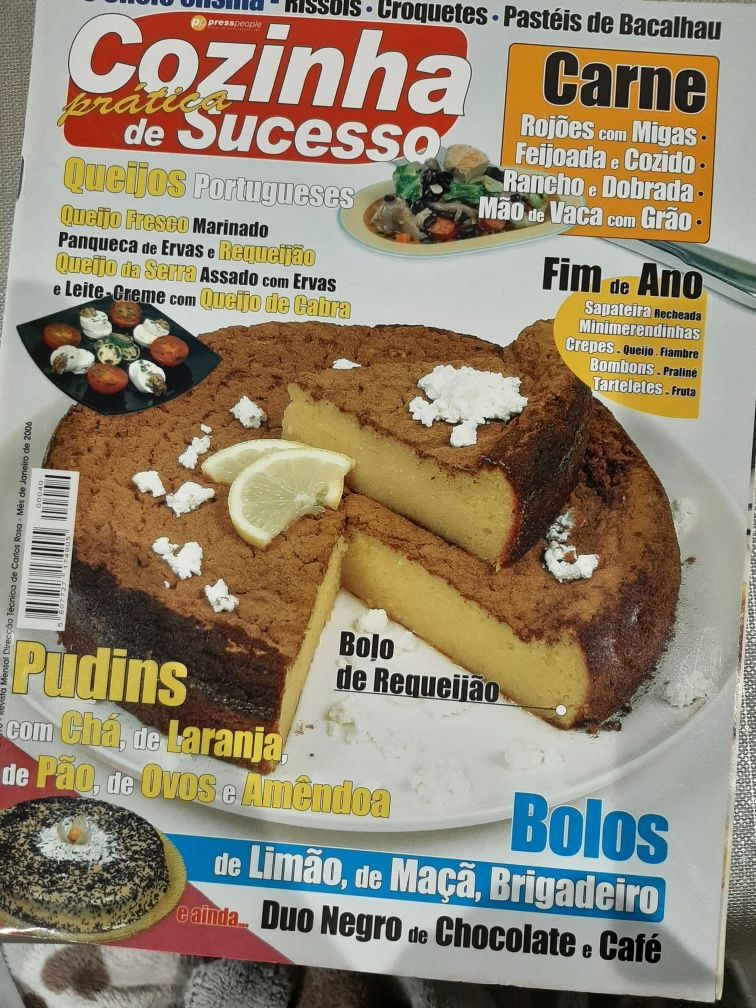 4 revistas de culinária