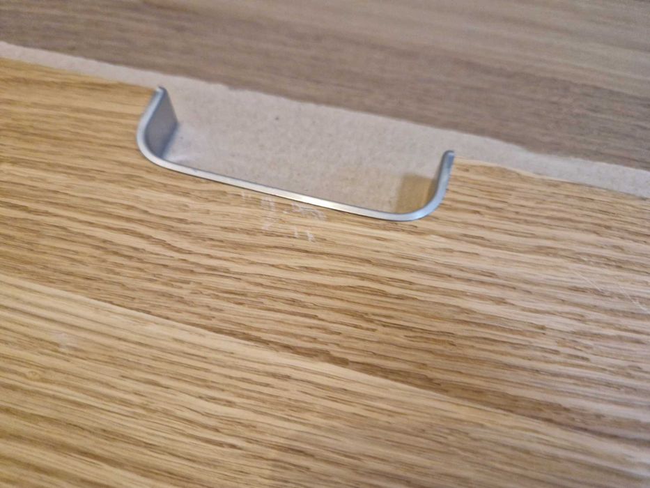Nowy Front Ikea STALL Szafka na buty, 4 przegrody, okleina dębowa
