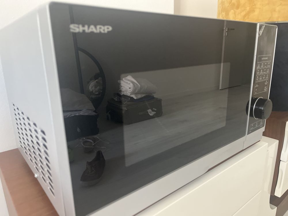 Microondas SHARP YC-QG234Aeb aluminio