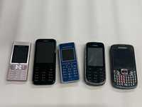 MIX telefonów Sony Ericson Nokia Samsung sprawne uszkodzone