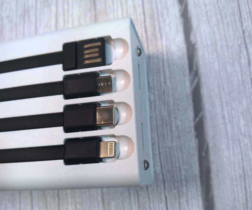 30000mAh K-300 повербанк Power Bank панель Type-C microUSB Lightning