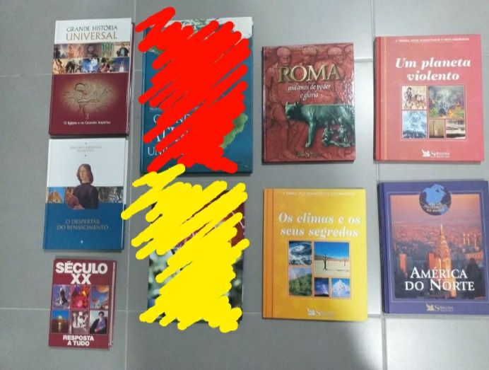 Livros Planeta, Clima, Países, Séc.XX : conj 7