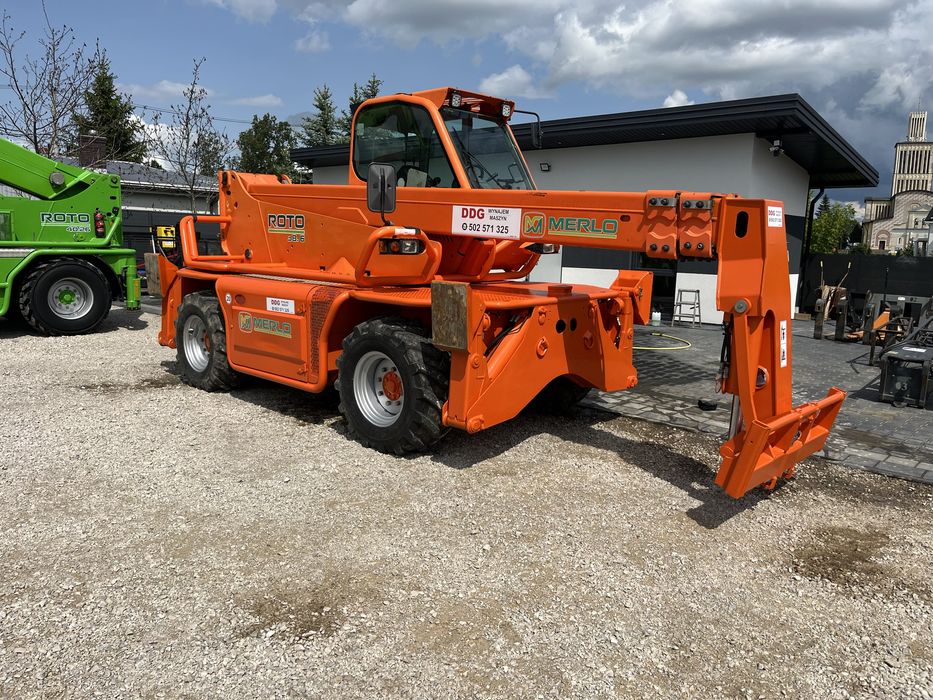 Wynajem ładowarek teleskopowych MERLO