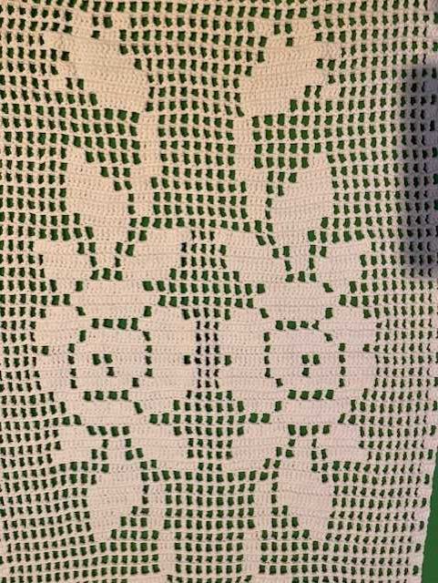 2 Lindos pares de cortinas brancas de crochet