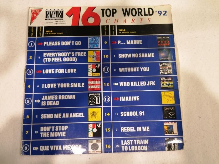 16 Top World 92