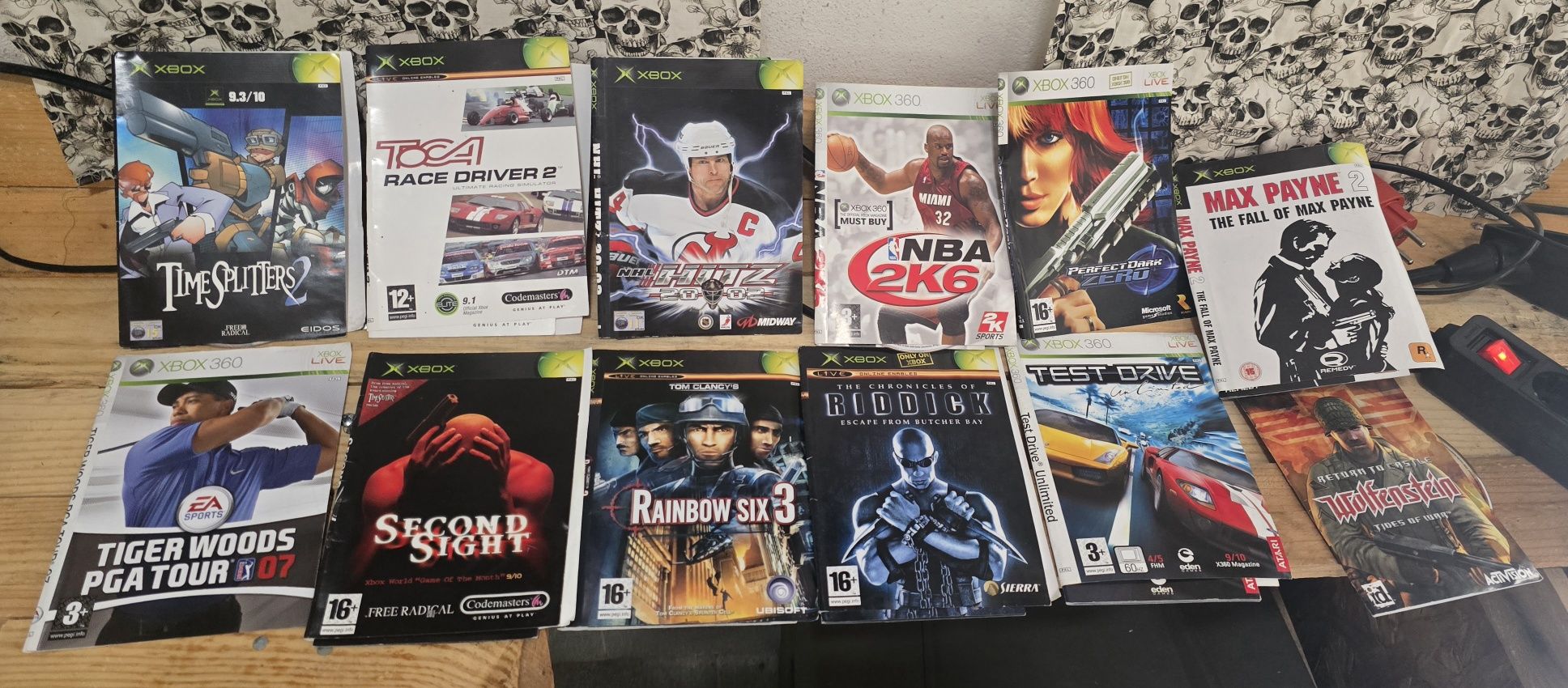 Xbox 360 com jogos