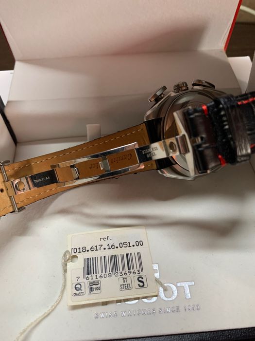 Чоловічий годинник Tissot TO18.617.16.051.00