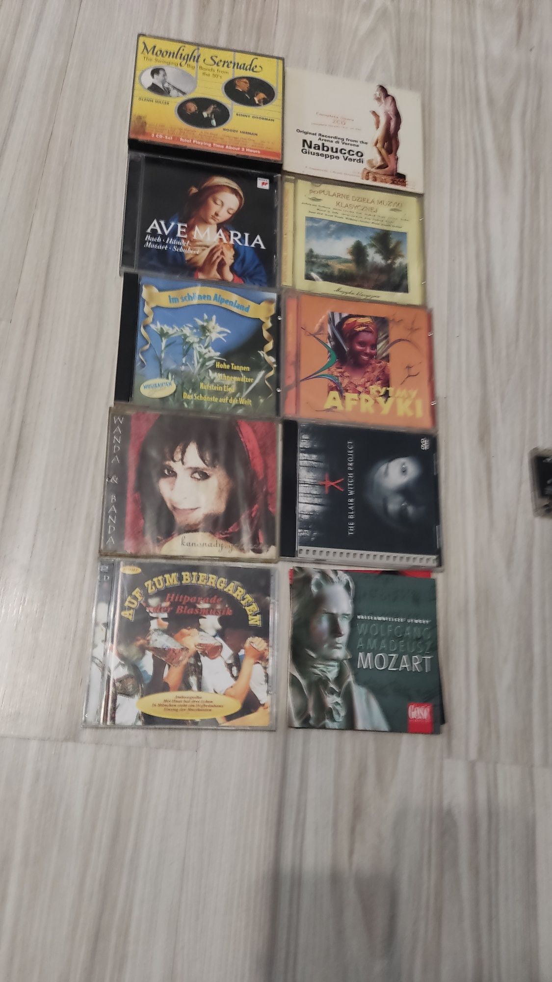 Płyty CD różne rodzaje