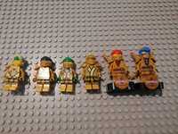 Lego ninjago złote figurki