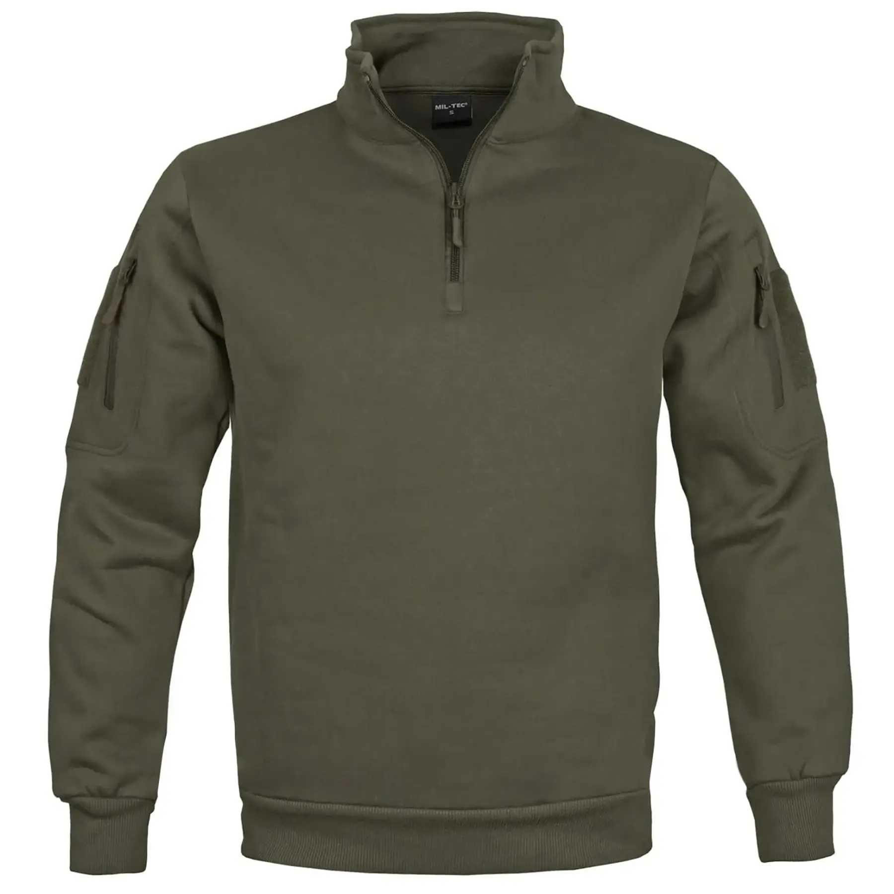 Кофта тактична MIL-TEC Tactical Sweatshirt Толстовка ОЛИВА 11472512