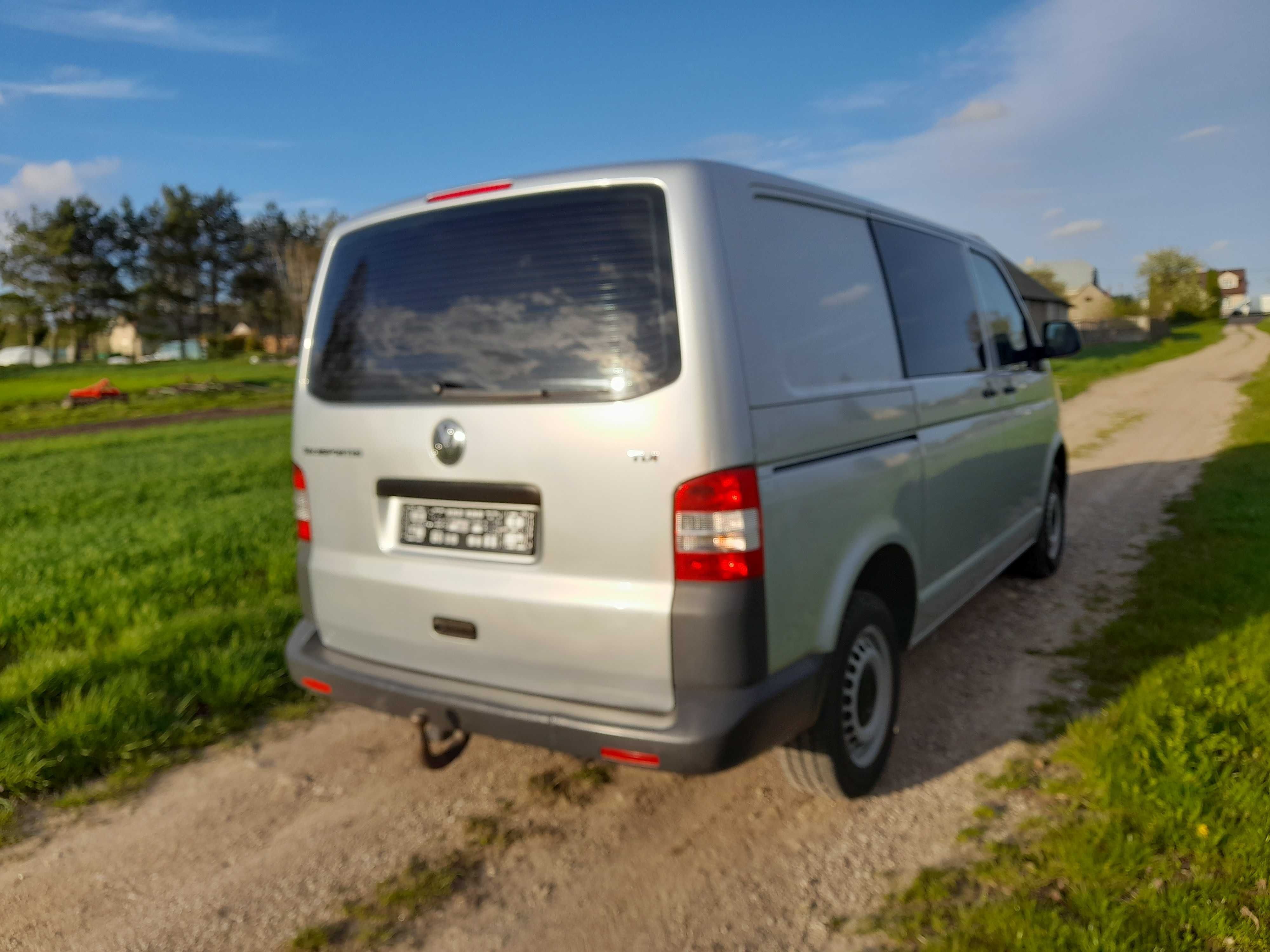 Vw transporter 2.0 tdi 140km klima 2x drzwi przesuwne