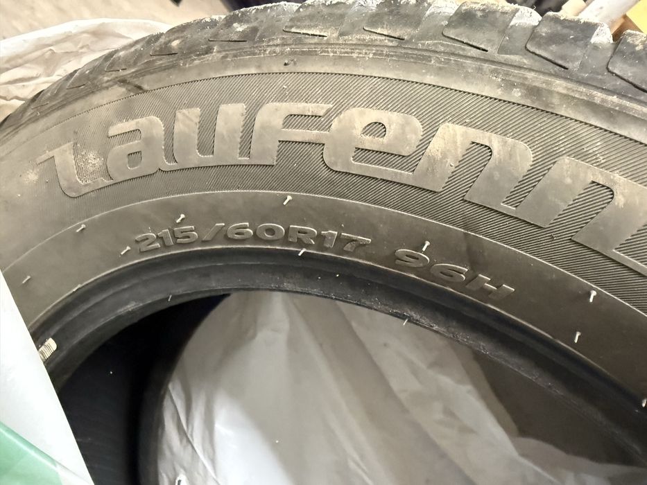 Opony zimowe Laufen komplet b. Dobry stan 215/60R17