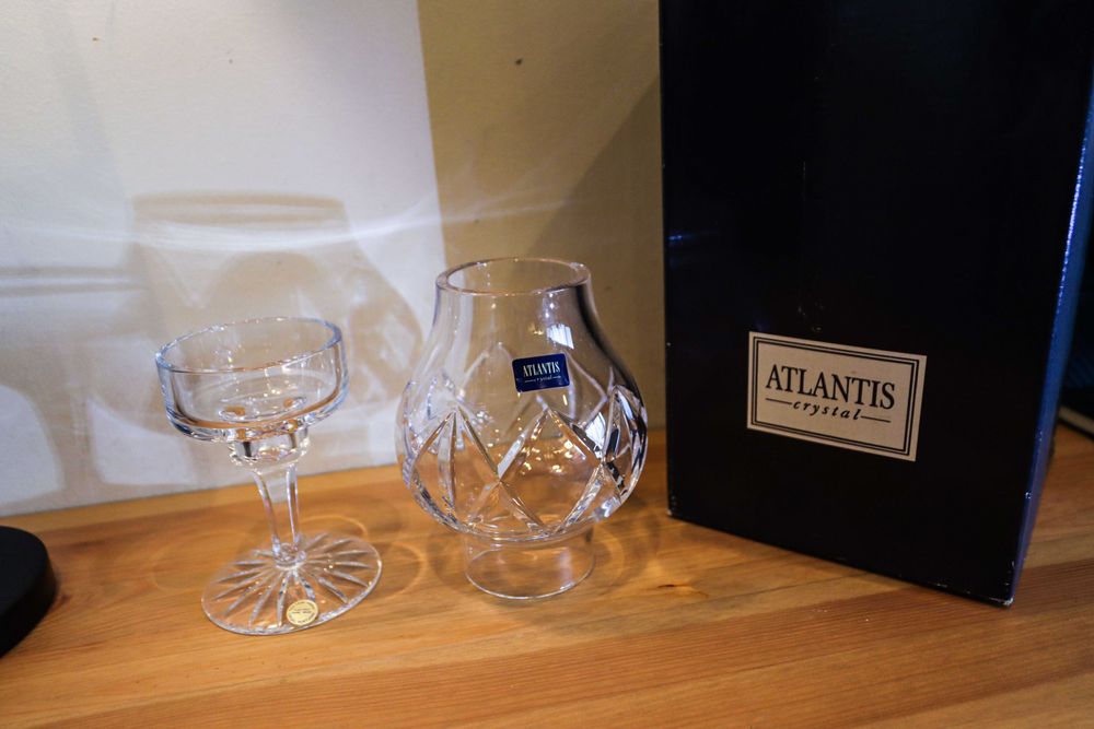 Lamparina em Cristal ATLANTIS (nova)