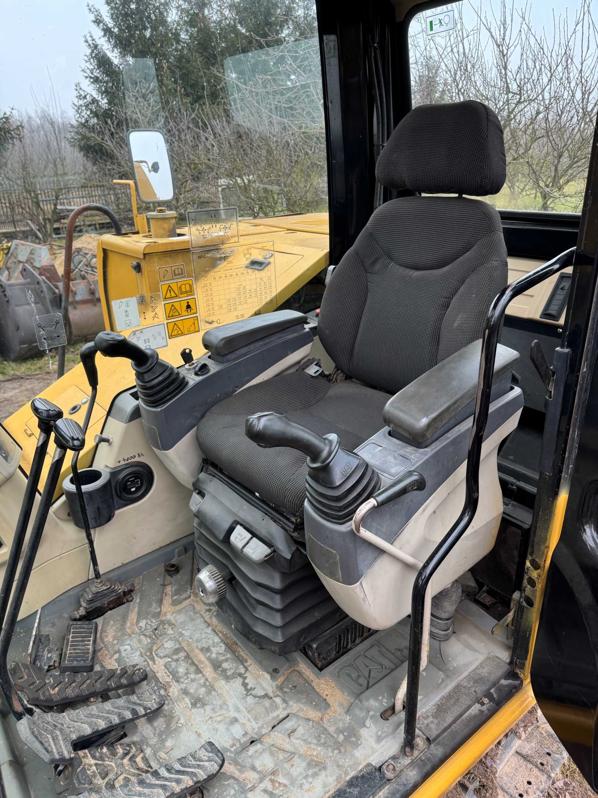 Koparka Caterpillar 307c, cat 307c 2006r Idealna