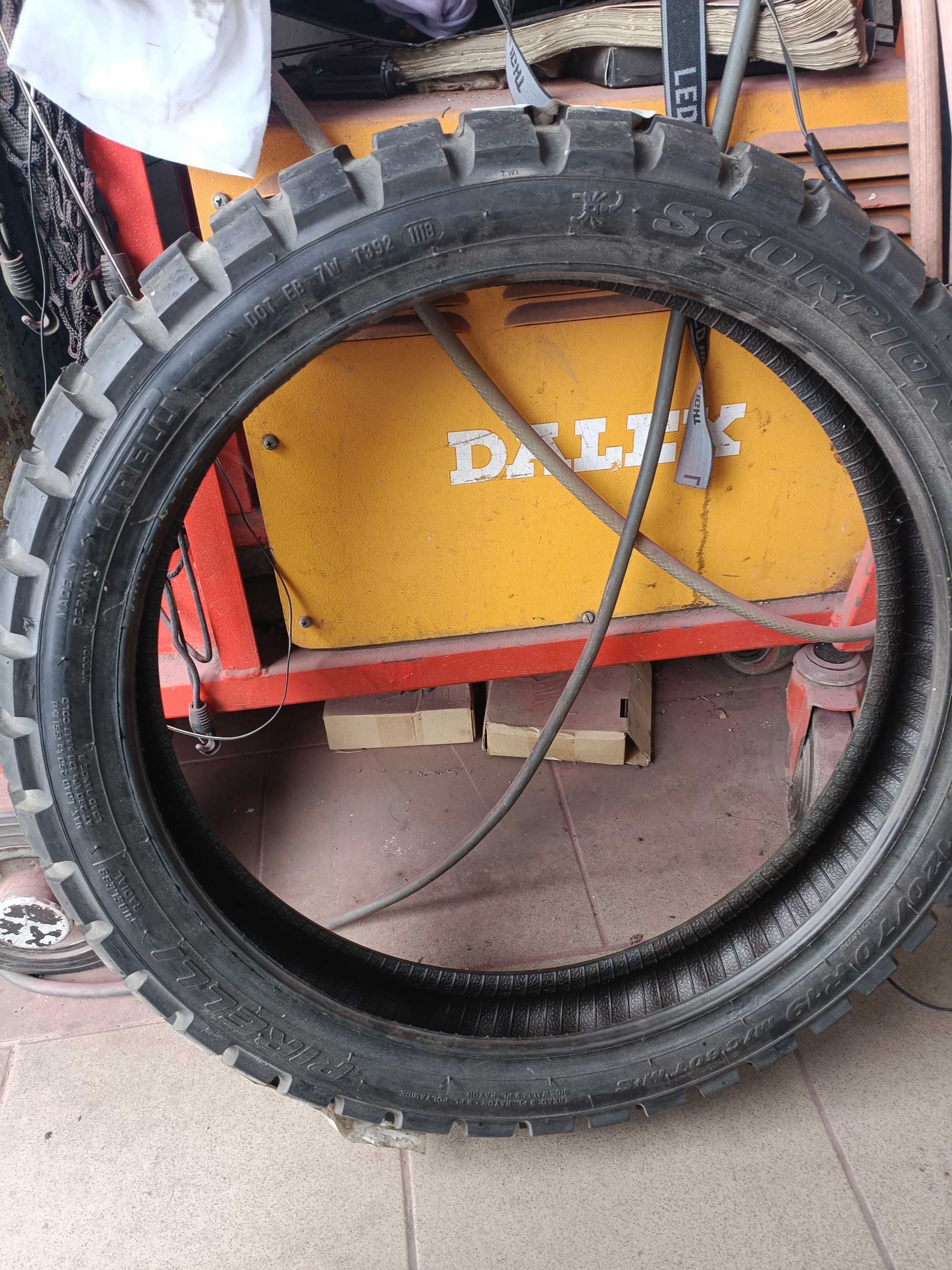 nowa opona pirelli 120/70r19 m/c 60t m+s scorpion rally ( gs)