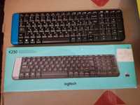Продам беспроводную клавиатуру Logitech k230.