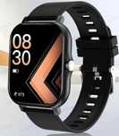 Czarny Smart watch, przekątna 4,6 cm.