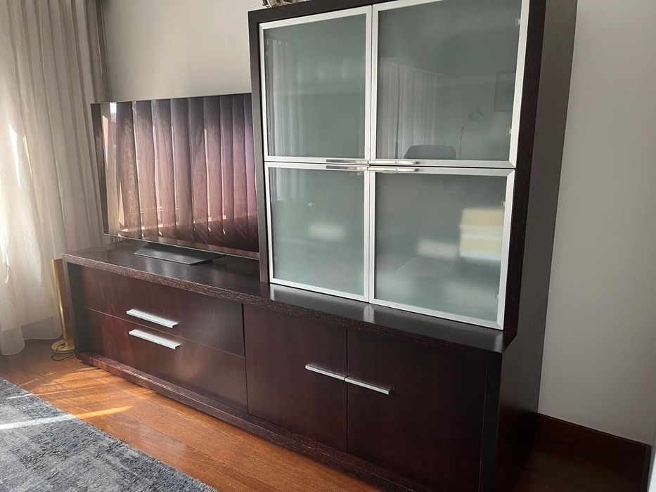 Móvel televisão + módulo cristaleira