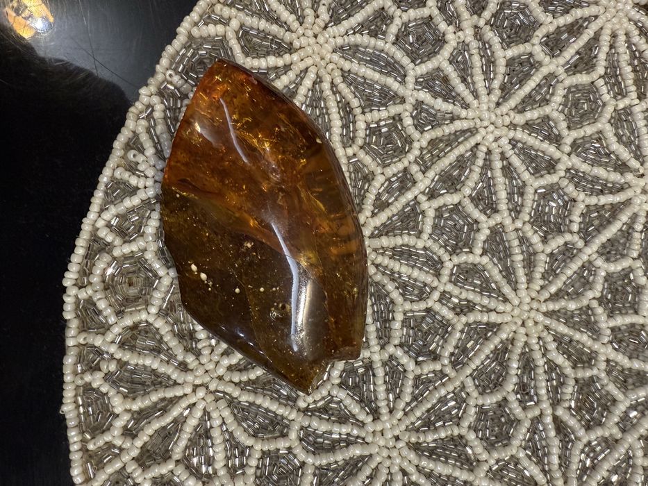 Bursztyn Polski duży kawałek 075 gr