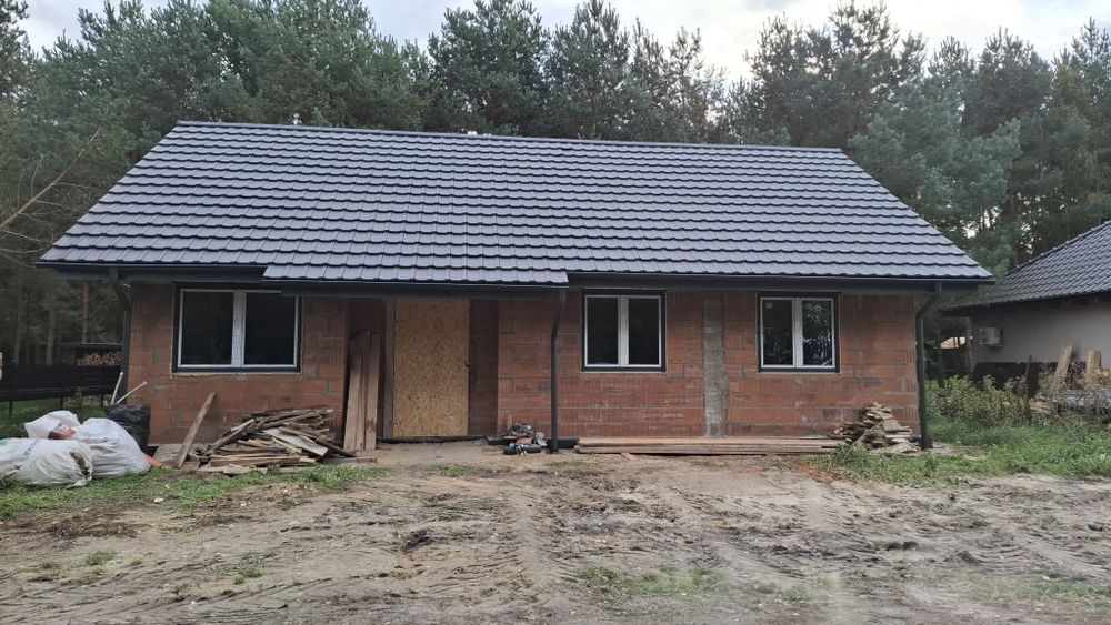 Dom 98m2 Sielska Woda - stan surowy zamknięty