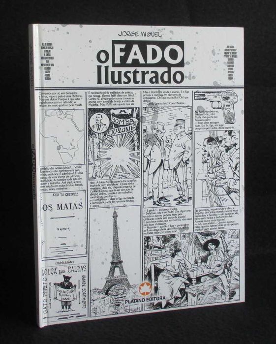 Livro BD O Fado Ilustrado Jorge Miguel