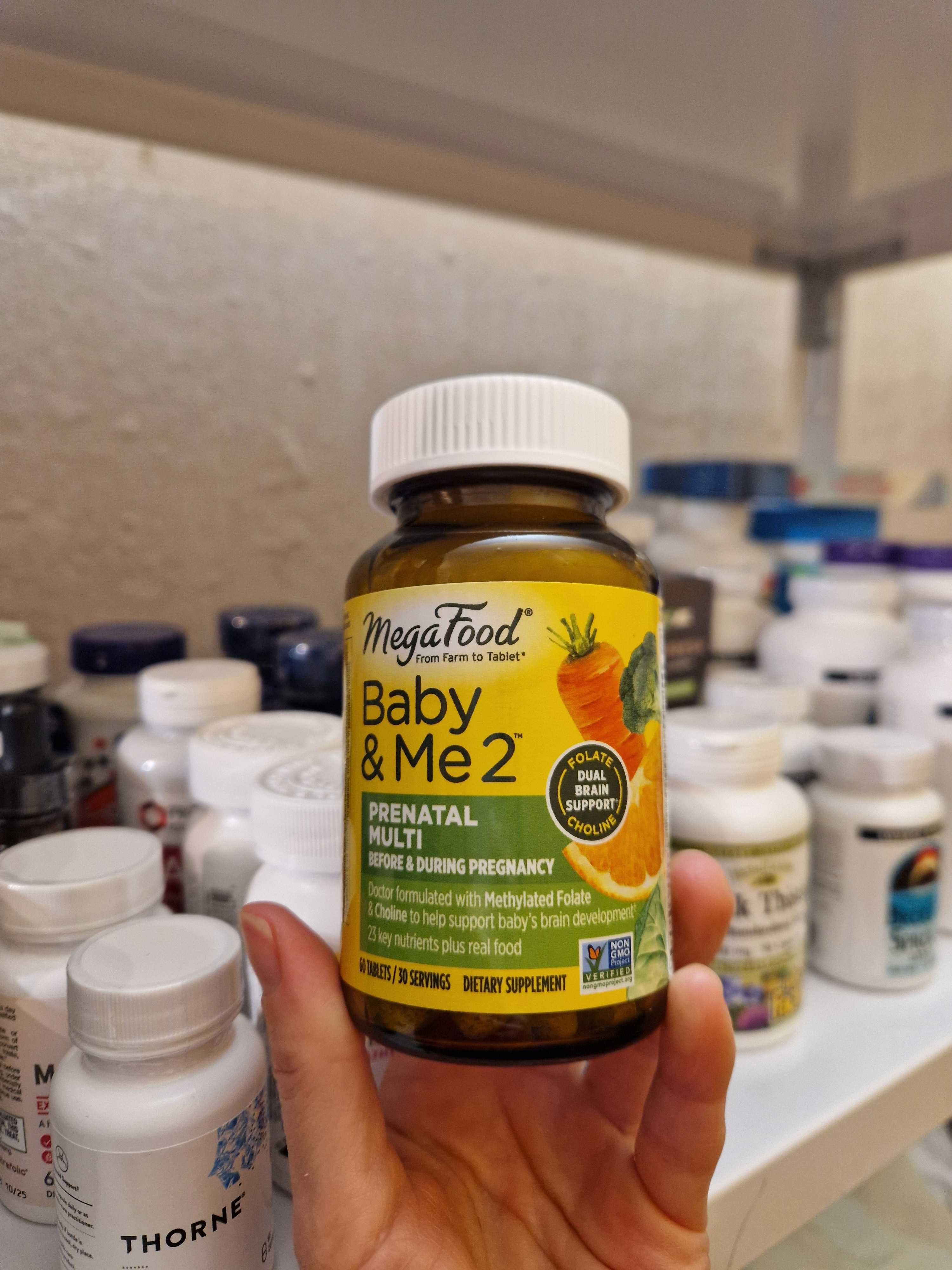 MegaFood, витамины для беременных и кормящих  60 таблеток