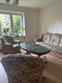 Zestaw wypoczynkowy - kanapa i dwa fotele