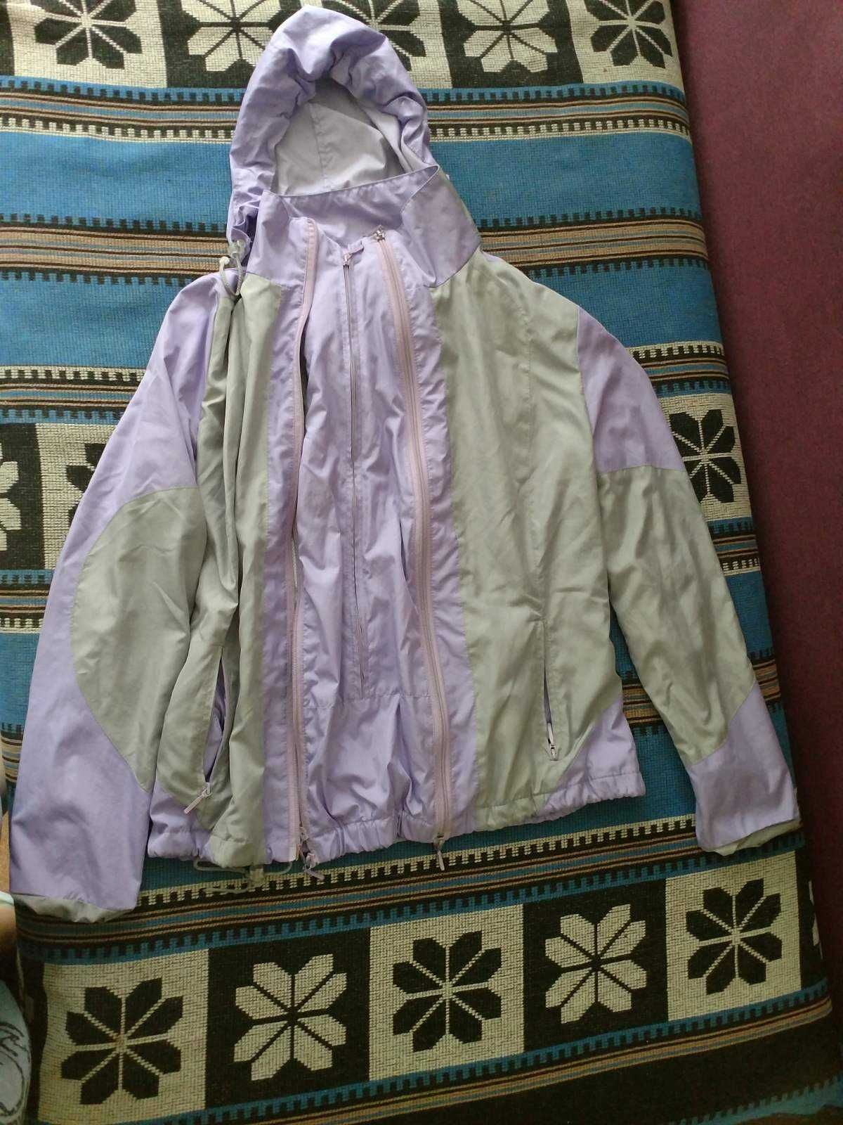 Куртка-ветровка для беременных + слингокуртка  S