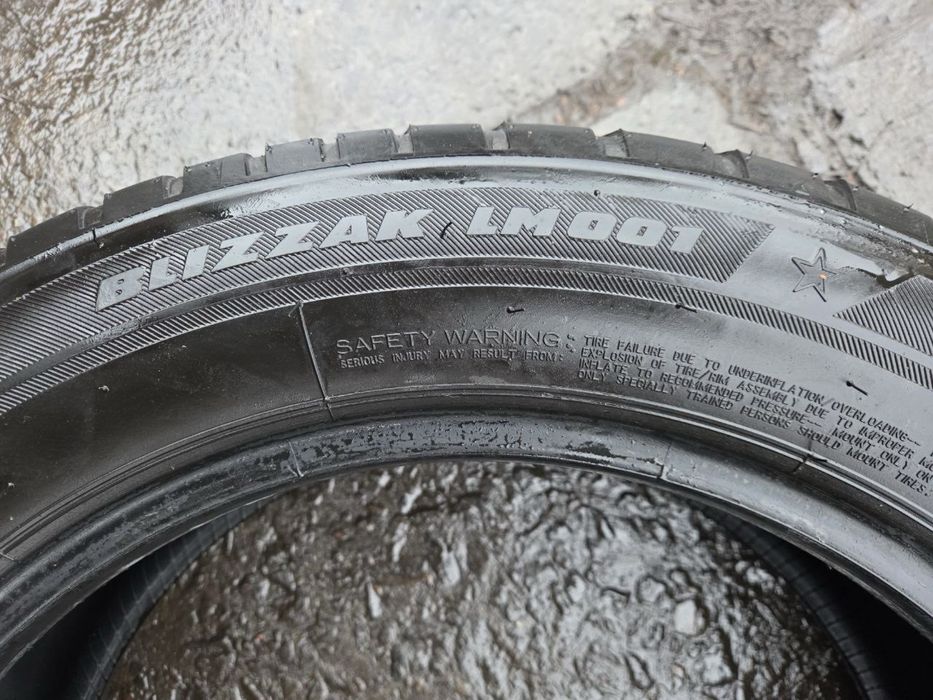 Шини зимові 205/60/r17, Bridgestone Blizzak LM001.
