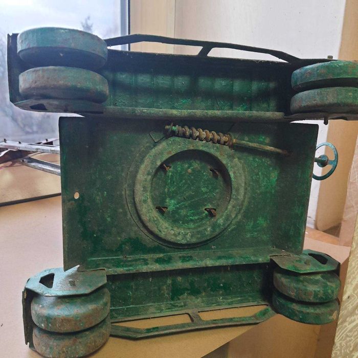 коллекционная металл игрушка СССР - Экскаватор Сим 19-88 длина 50 см