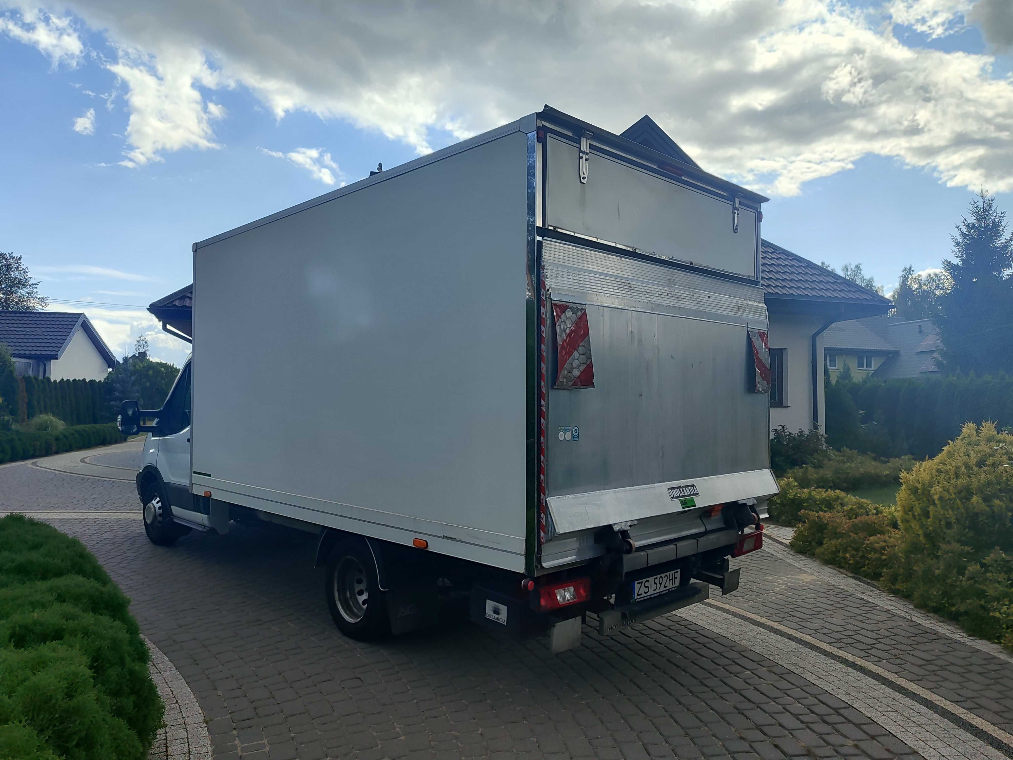 Ford TRANSIT Kontener Winda Bliźniak 2017 r Salon PL