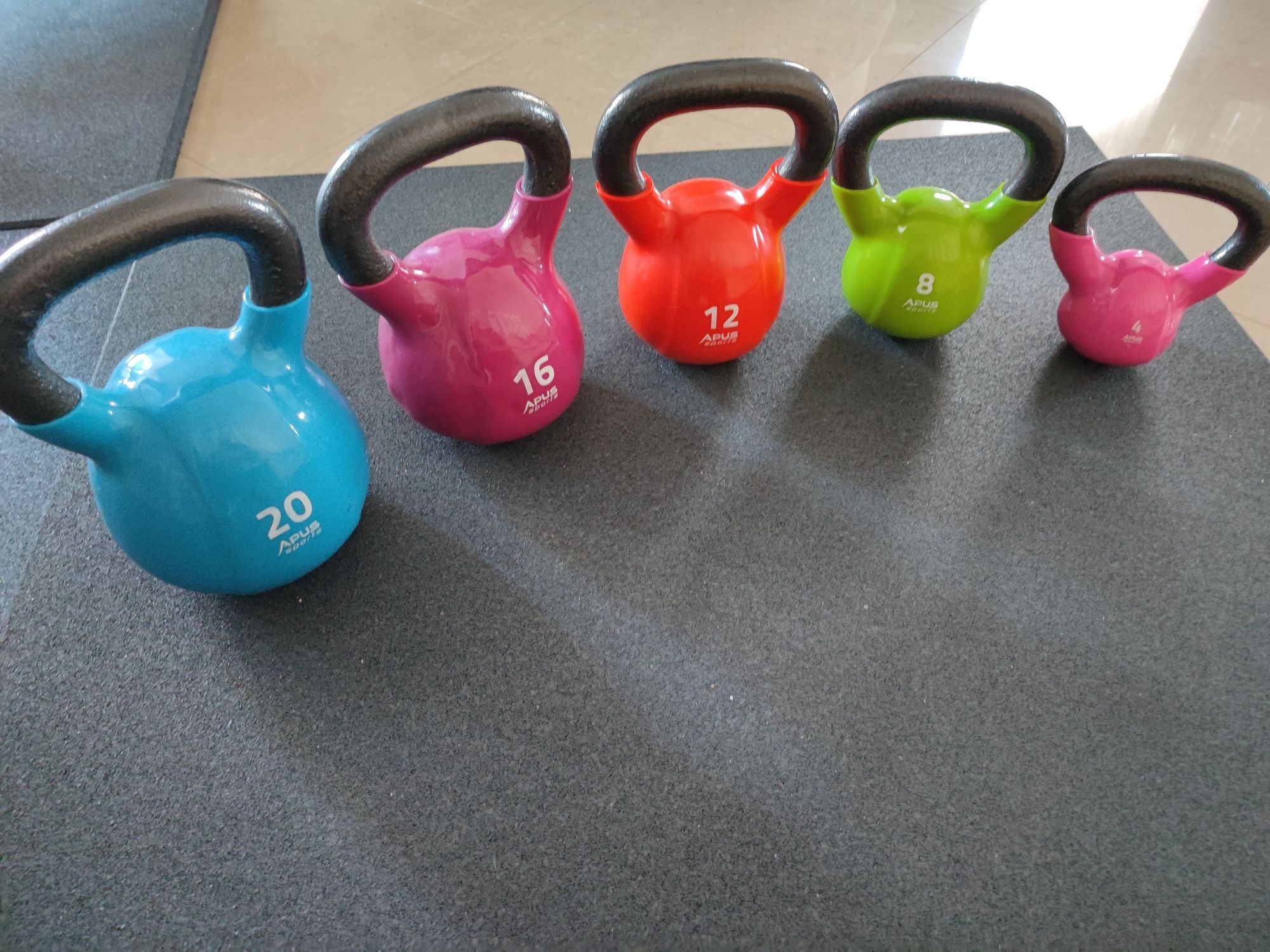 Kettlebells winylowe Zestaw