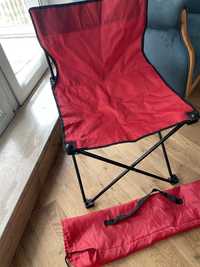 Krzesło wędkarskie turystyczne do torby