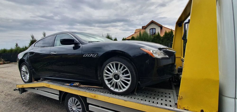 Maserati Quattroporte FV 23% 410KM SQ4 4x4 Bogate wyposażenie. Po stłuczce drogowej