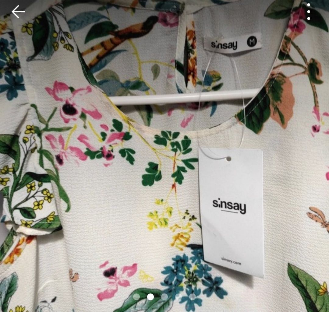 Kwiatowa bluzka Sinsay