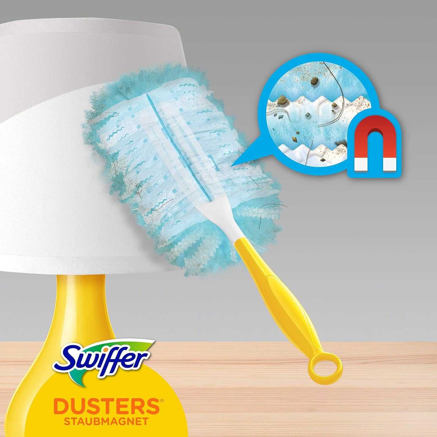 Змінні насадки пилові віники піпідастр Swiffer Duster 20 шт. Німеччина