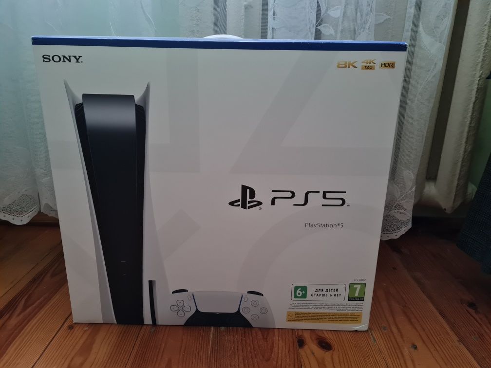 приставка Sony PlayStation 5 White 825GB (CFI-1008A)