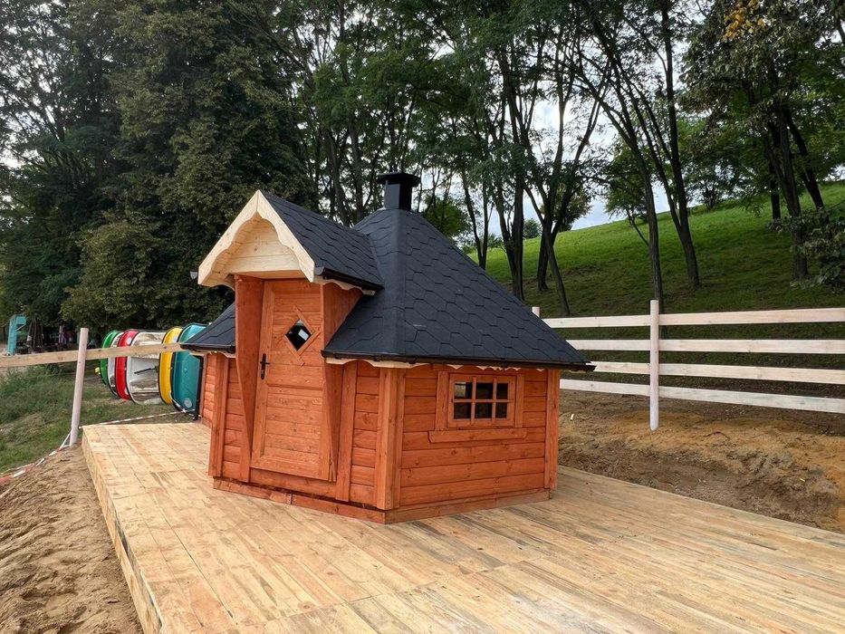 Altana drewniana,altanka ogrodowa,domek ogrodowy,grillowy,3,60m