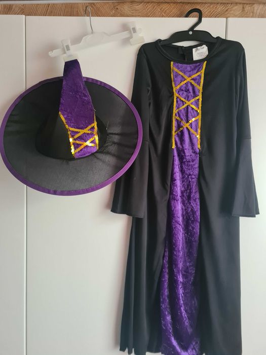 strój karnawałowy rozm. 116-122  czarodziejka