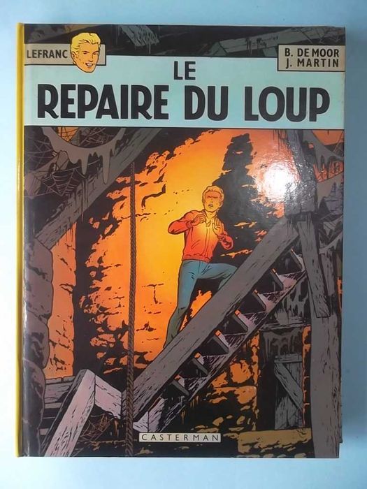 LEFRANC - Jacques Martin - álbuns de BD em língua francesa.