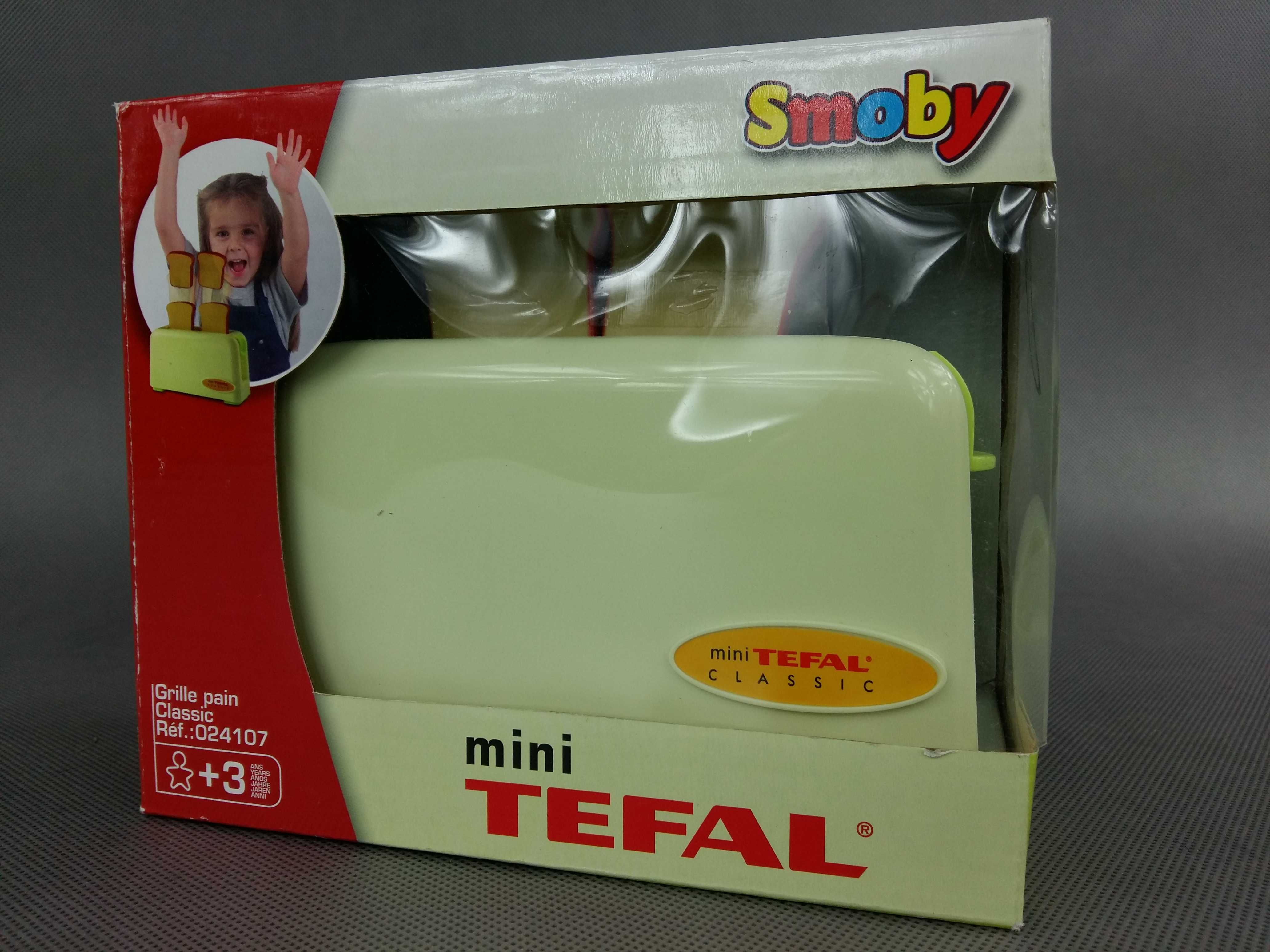 SMOBY nowy toster zielony z grzankami na licencji TEFAL