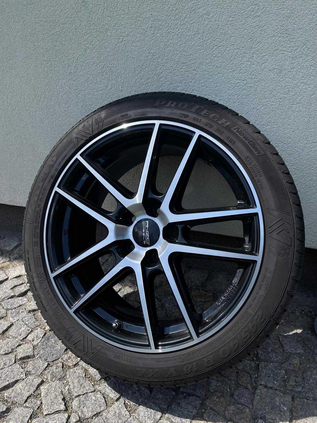 Felgi 18" ANZIO WHEELS + opony letnie Viking ProTech 245/40R 18Y