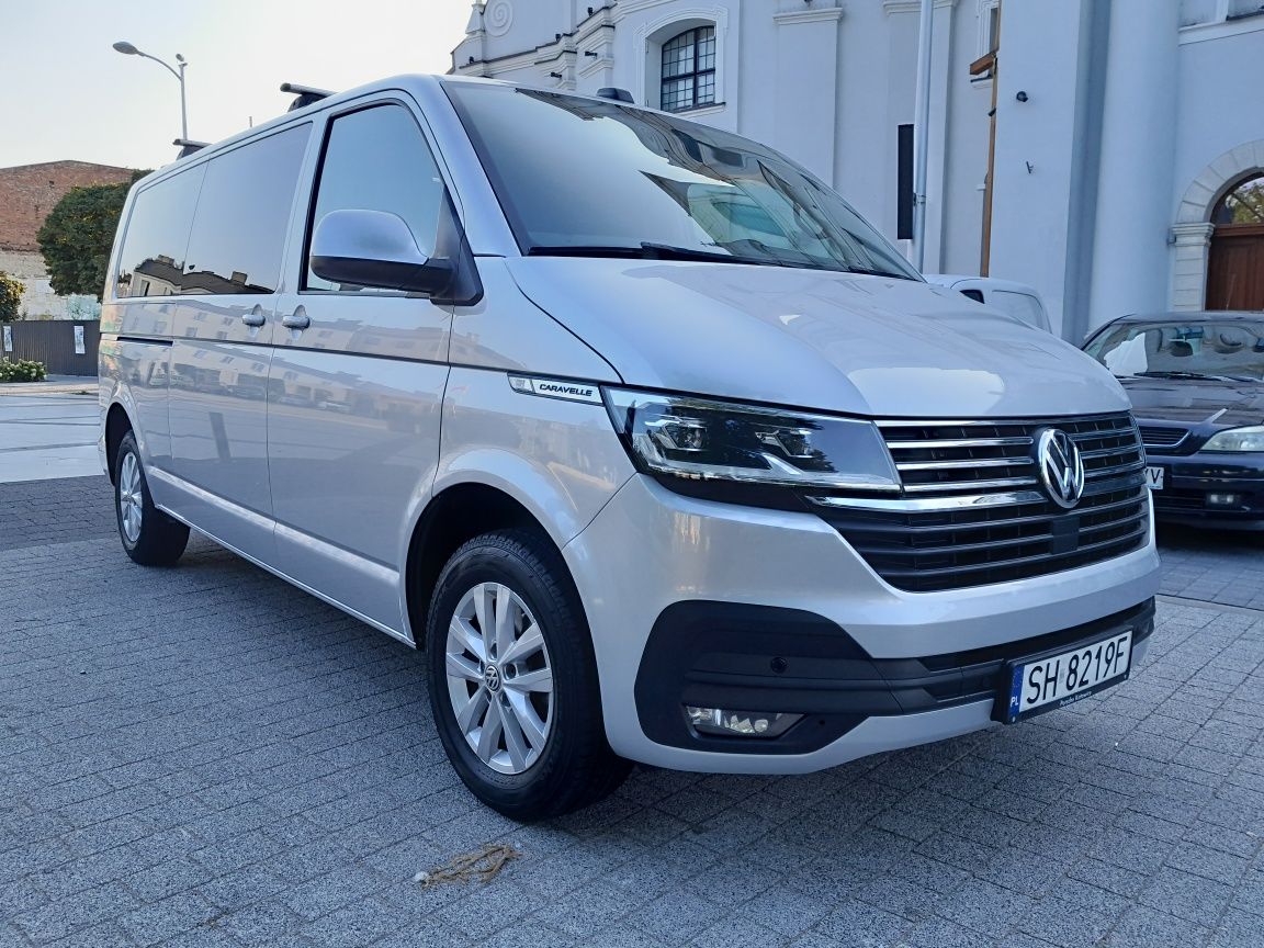 Vw t6.1 caravelle comfortline salon pl long bezwypadkowy