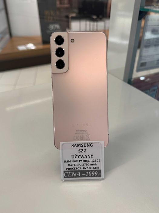 Samsung S22 8/128GB Topcase Vivo *Raty 0%*