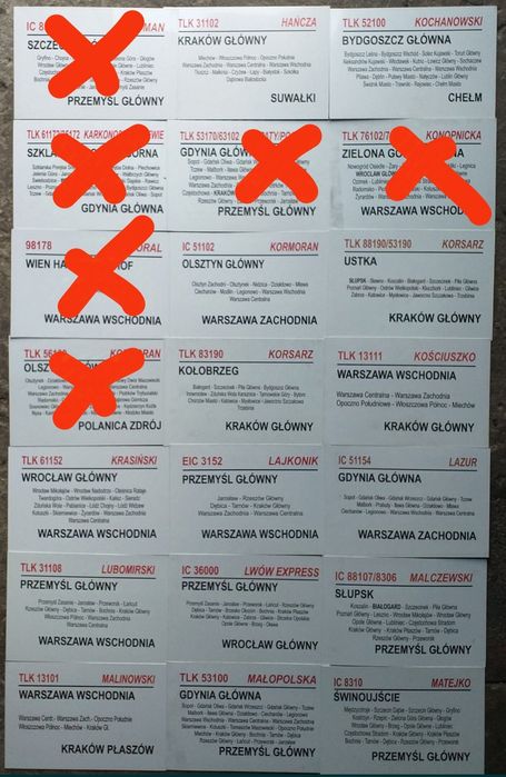 Stare tablice kierunkowe