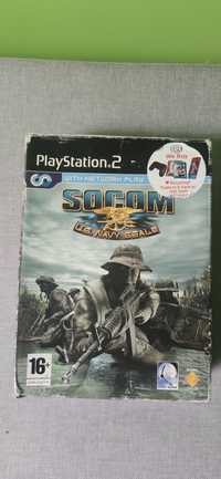 Sprzedam grę socom , karton na psx