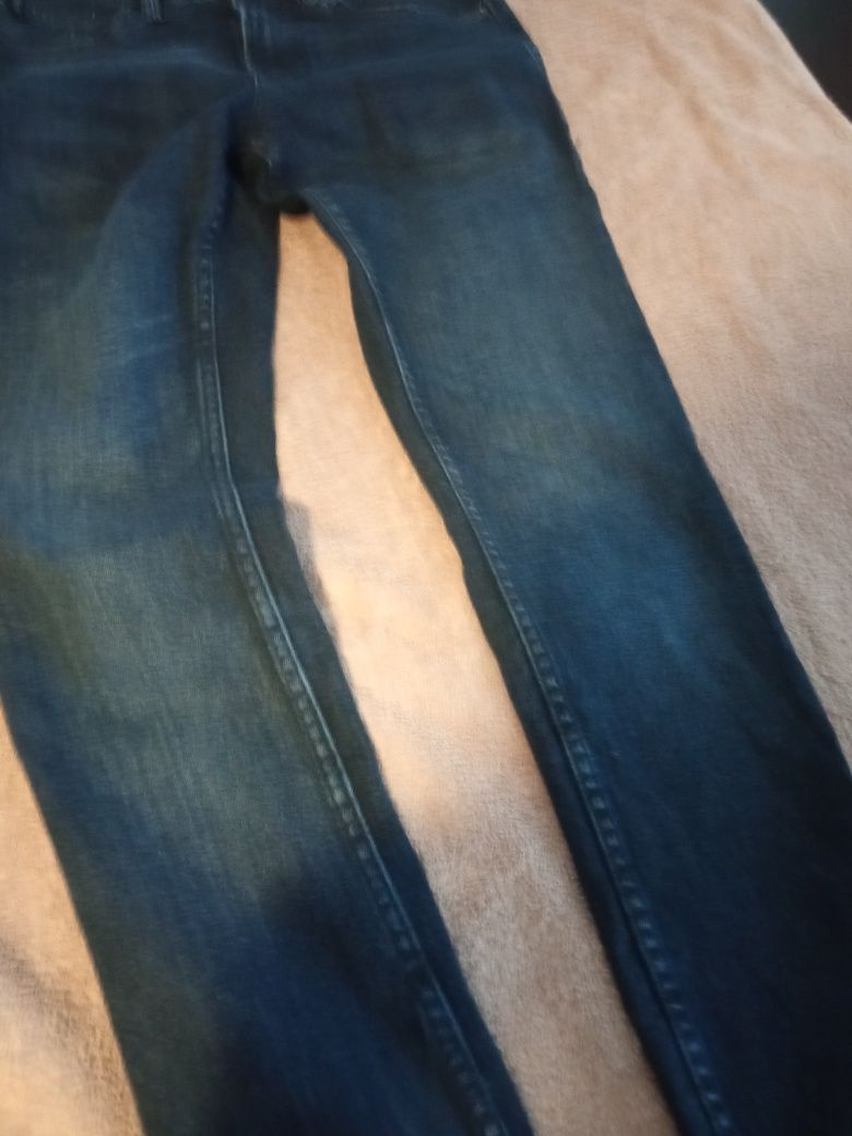Spodnie Tom tailor rurki slim  182 cm 27 34 skinny denim skinny
