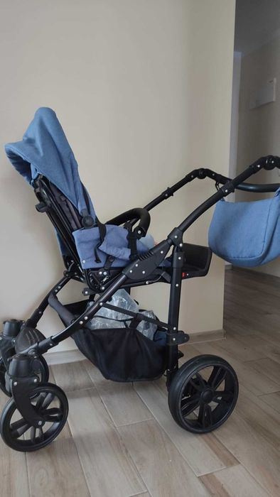 Mikado Multi Stroller dla rodzeństwa lub dziecka Spacerówka + Gondola