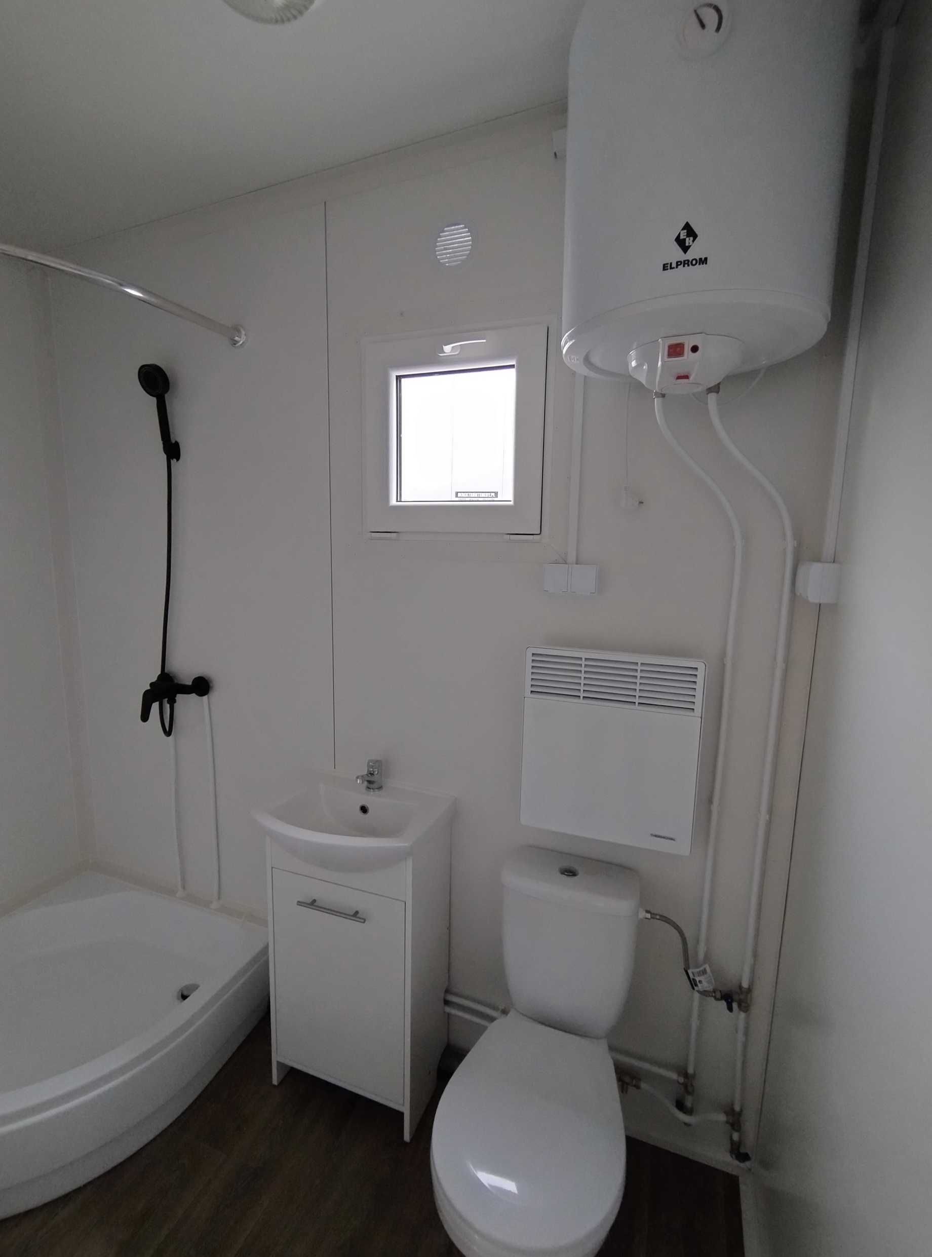 Kontener socjalny sanitarny Łazienka Jadalna Szatnia 7x3m Producent