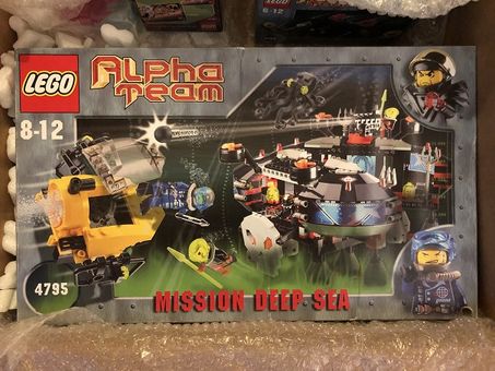 Lego 4795 Ogel Underwater Base and AT Sub – Set Alpha Team de 2002